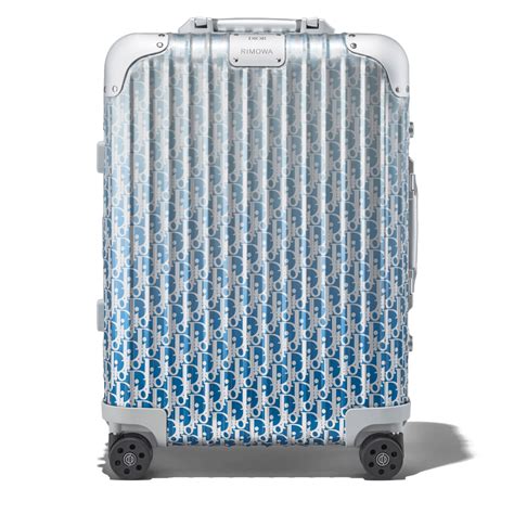 dior rimowa suitcase